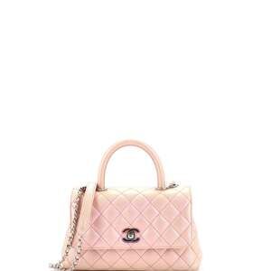 Chanel Coco Top Handle Bag Quilted #227293C49B